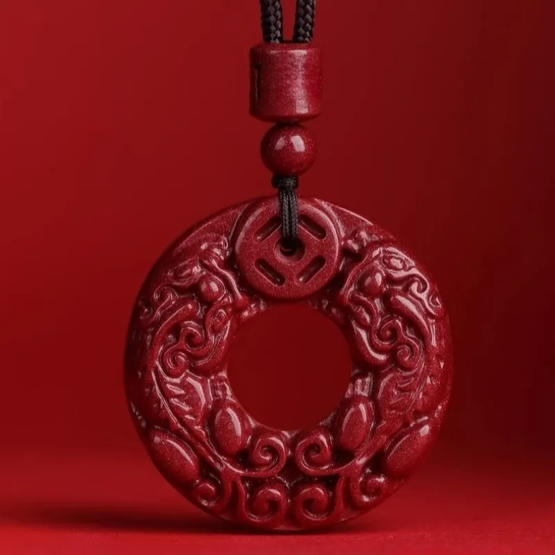 Dora Skewers Cinnabar Pendants Unisex-1