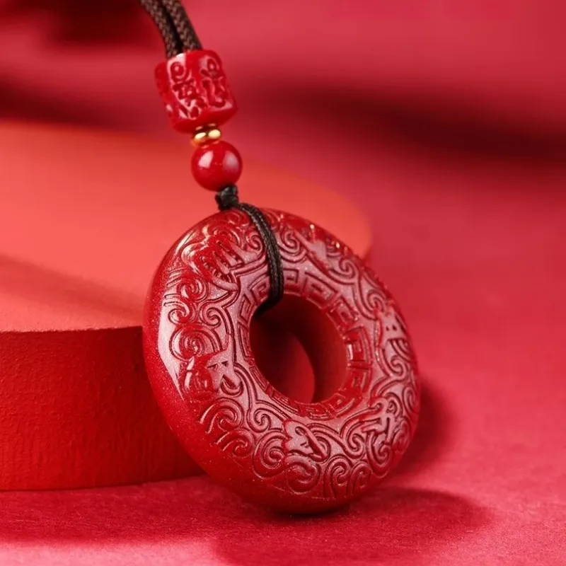 Dora Skewers Cinnabar Pendants Unisex-2