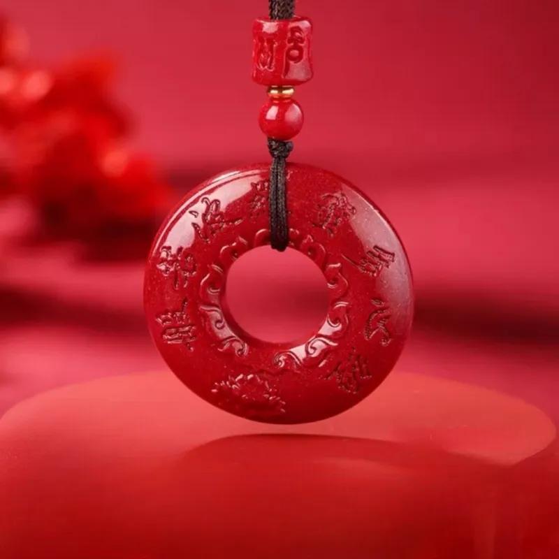 Dora Skewers Cinnabar Pendants Unisex-1