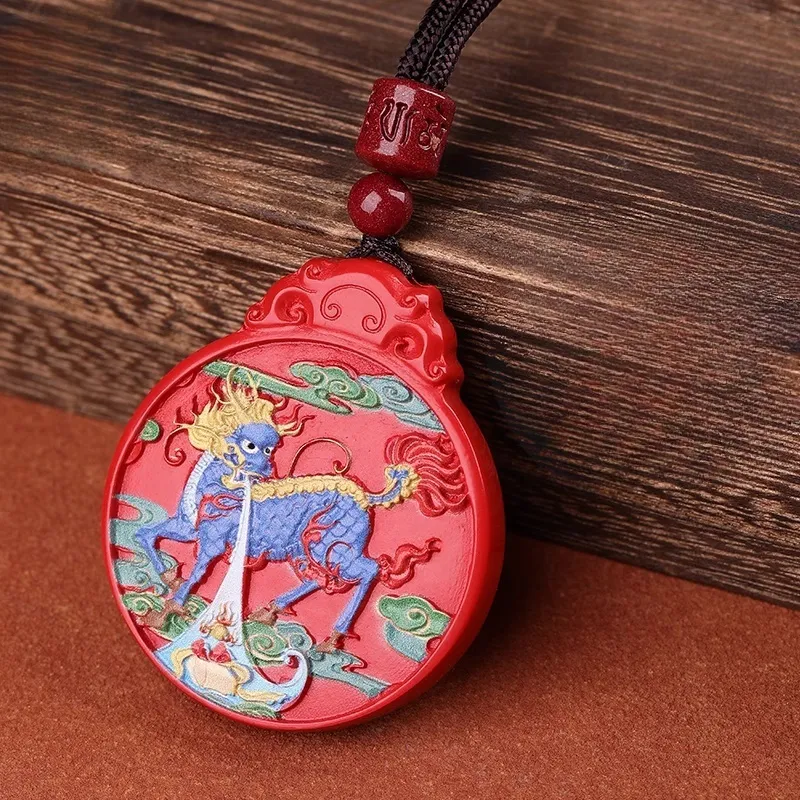 Dora Skewers Cinnabar Pendants Unisex-2