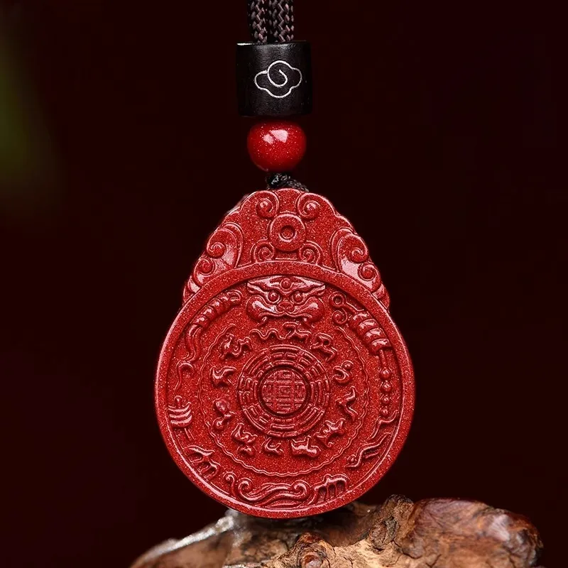 Dora Skewers Cinnabar Pendants Unisex-2