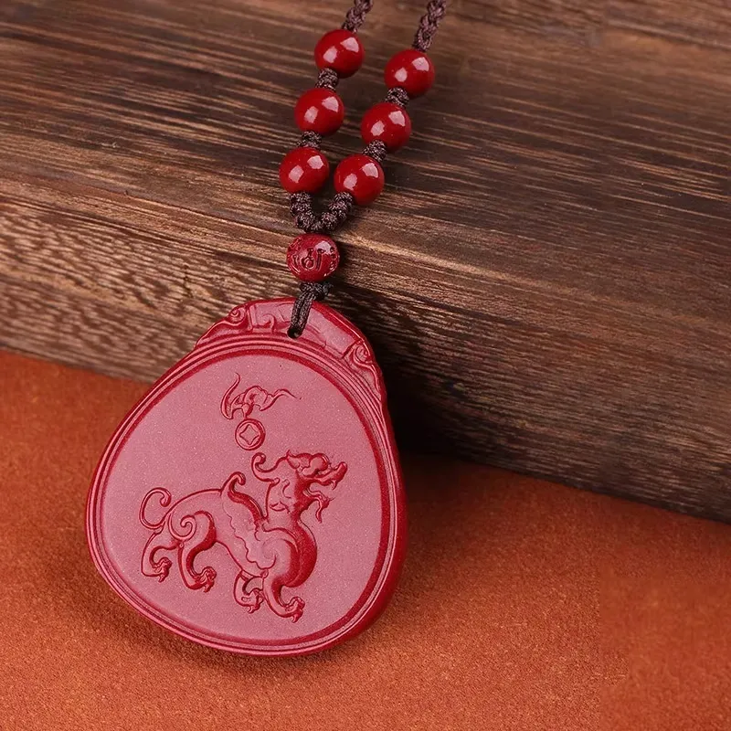 Dora Skewers Cinnabar Pendants Unisex-2