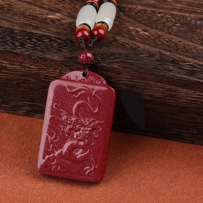 Dora Skewers Cinnabar Pendants Unisex-2