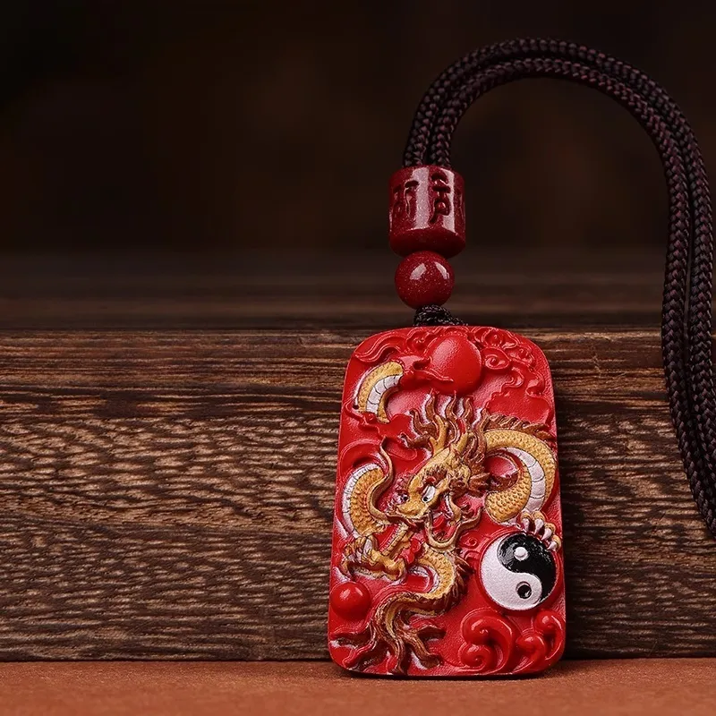 Dora Skewers Cinnabar Pendants Unisex-2