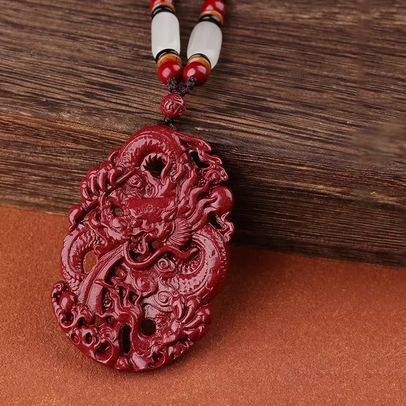 Dora Skewers Cinnabar Pendants Unisex-2