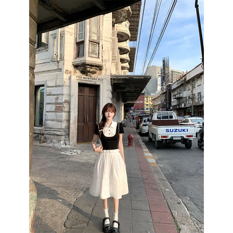 PUREIDOL Two Piece Skirt Sets Women's-5