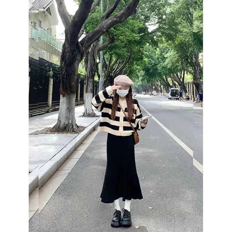 PUREIDOL Two Piece Skirt Sets Women's-3