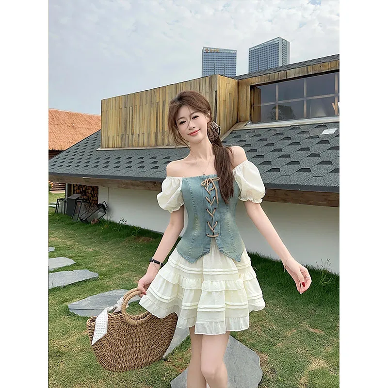 PUREIDOL Two Piece Skirt Sets Women's-5