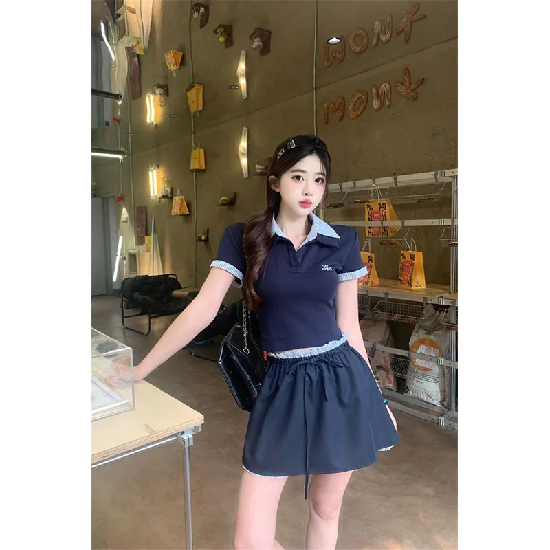 PUREIDOL Two Piece Skirt Sets Women's-6