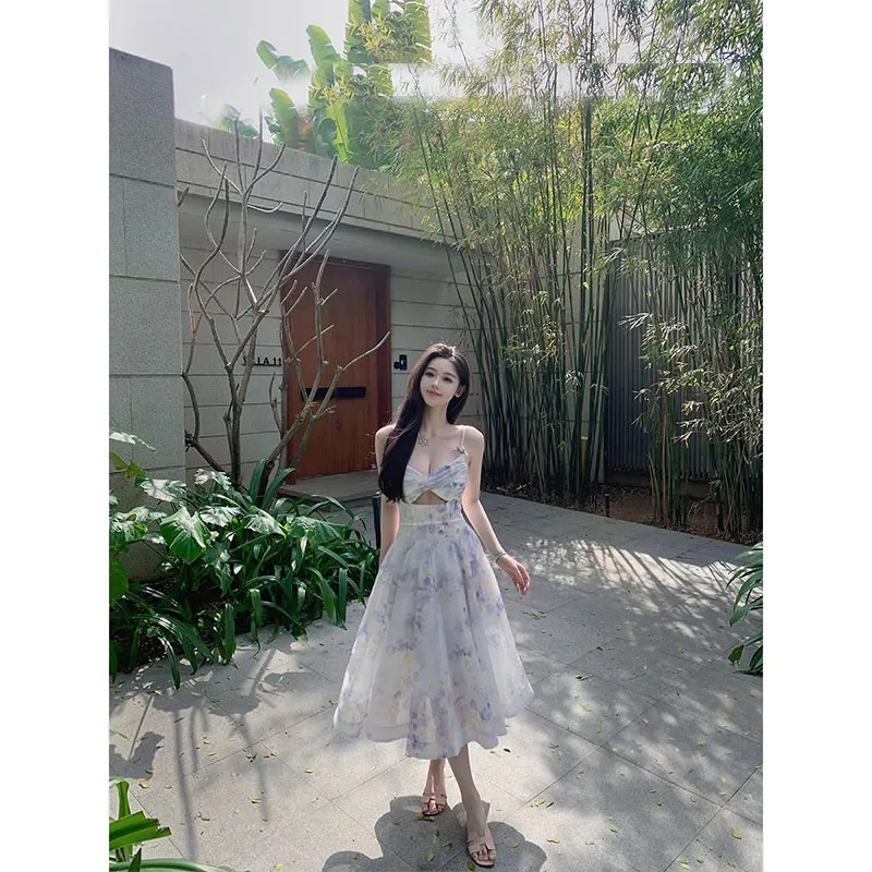 PUREIDOL Slip Dresses Women's-7