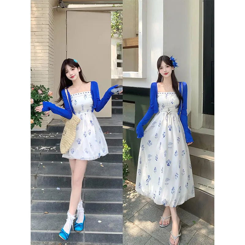 PUREIDOL Two Piece Skirt Sets Women's-5