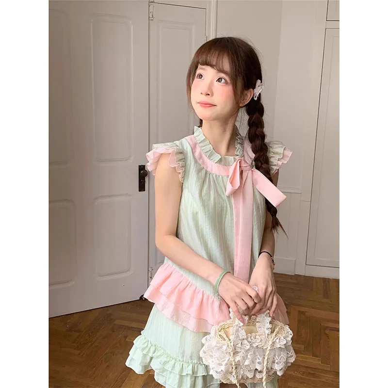PUREIDOL Two Piece Skirt Sets Women's-5