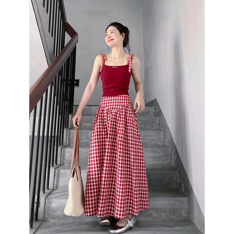 PUREIDOL Two Piece Skirt Sets Women's-5