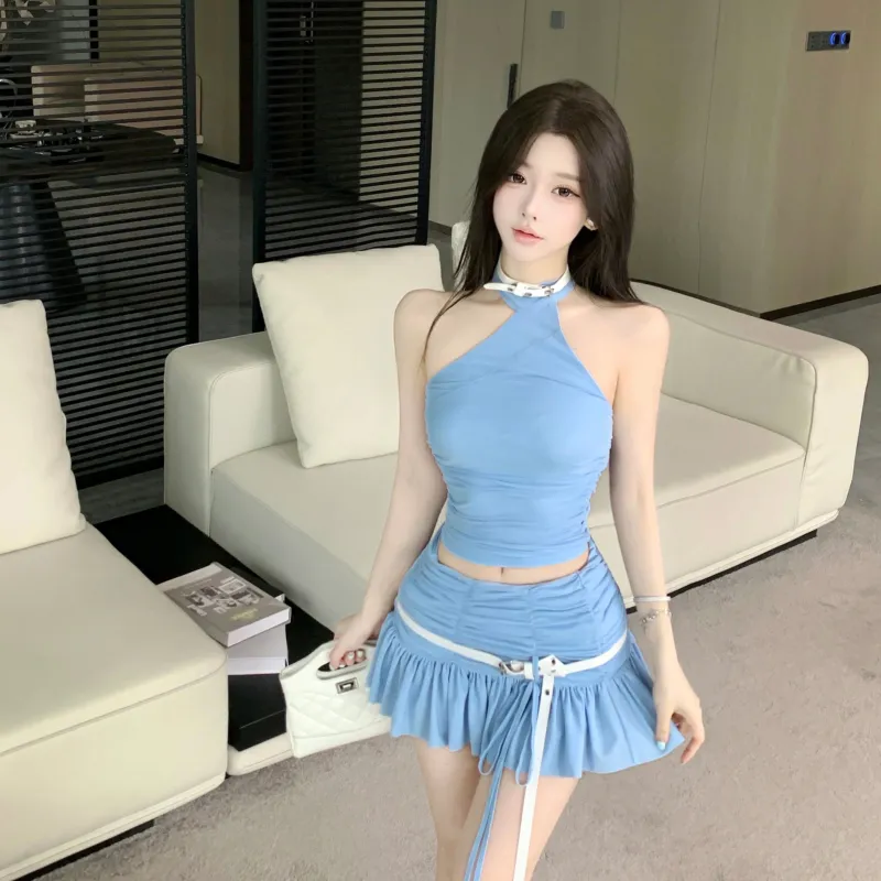 PUREIDOL Two Piece Skirt Sets Women's-2