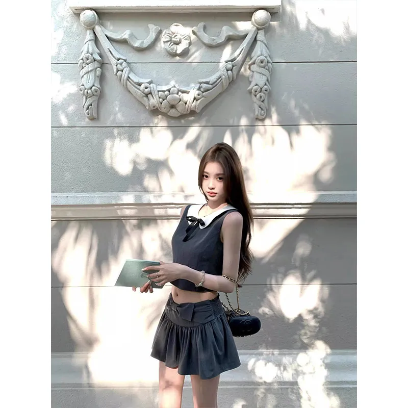 PUREIDOL Two Piece Skirt Sets Women's-5