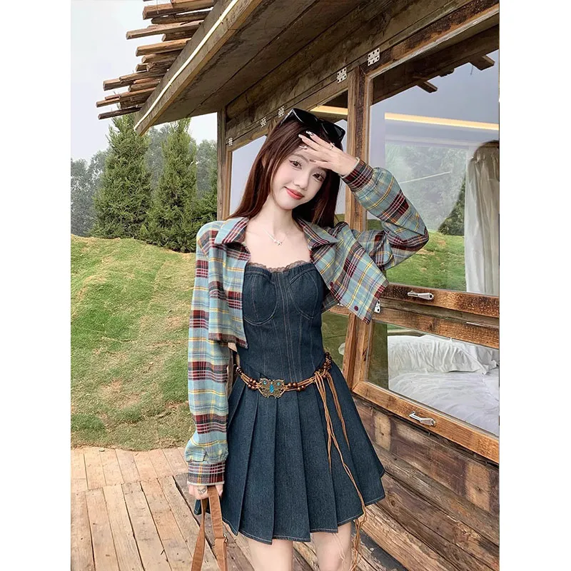 PUREIDOL Two Piece Skirt Sets Women's-3