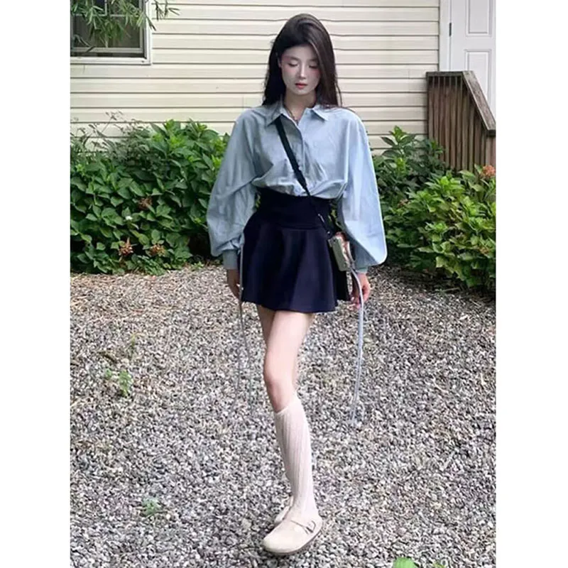 PUREIDOL Two Piece Skirt Sets Women's-3