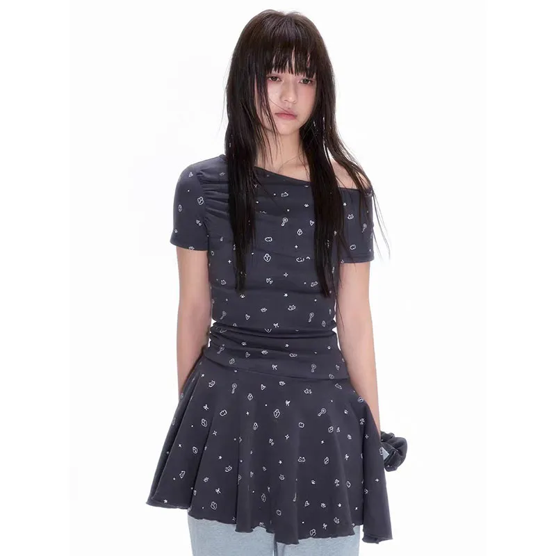 PUREIDOL Short Sleeved Dress Women's-3