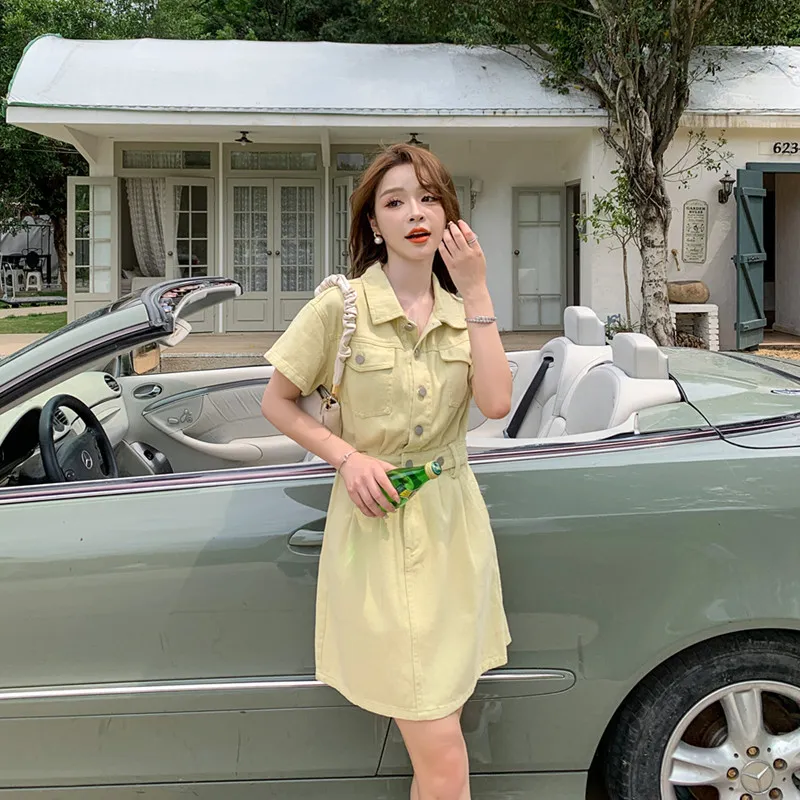 PUREIDOL Short Sleeved Dresses Women's-3