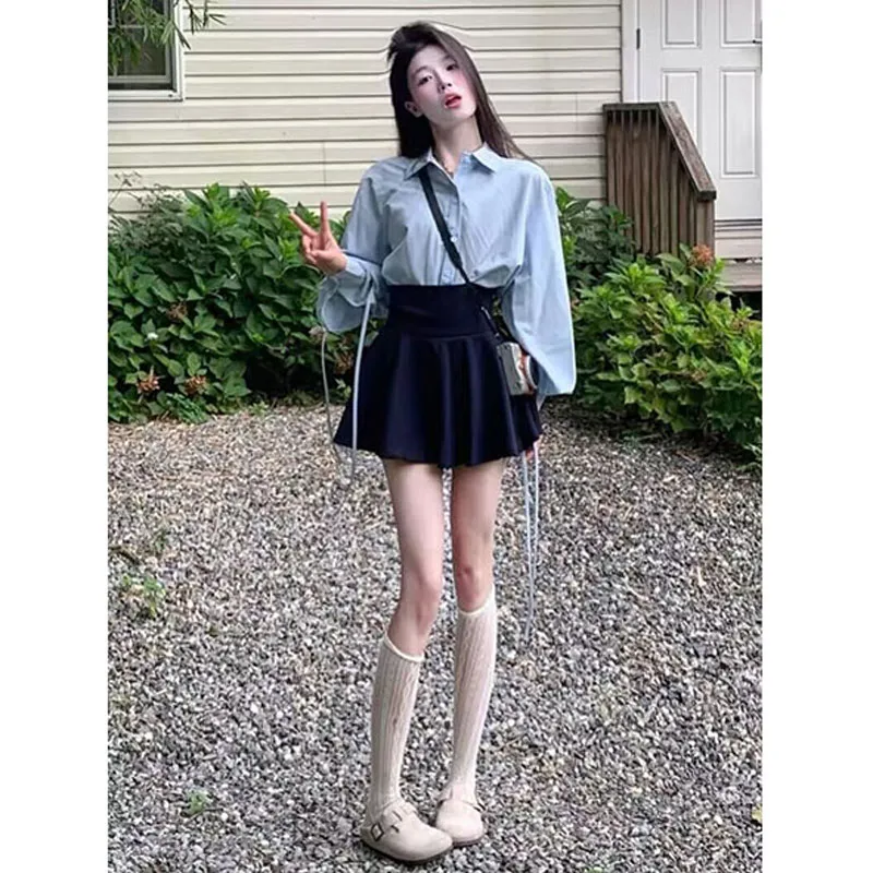 PUREIDOL Two Piece Skirt Sets Women's-2
