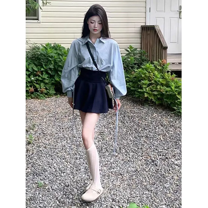 PUREIDOL Two Piece Skirt Sets Women's-4