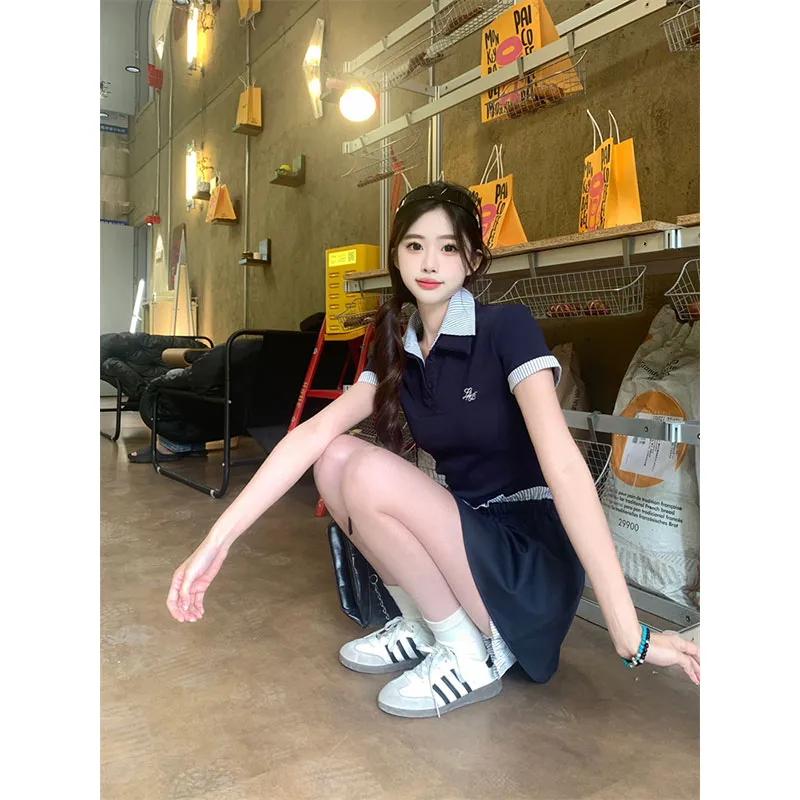 PUREIDOL Two Piece Skirt Sets Women's-2