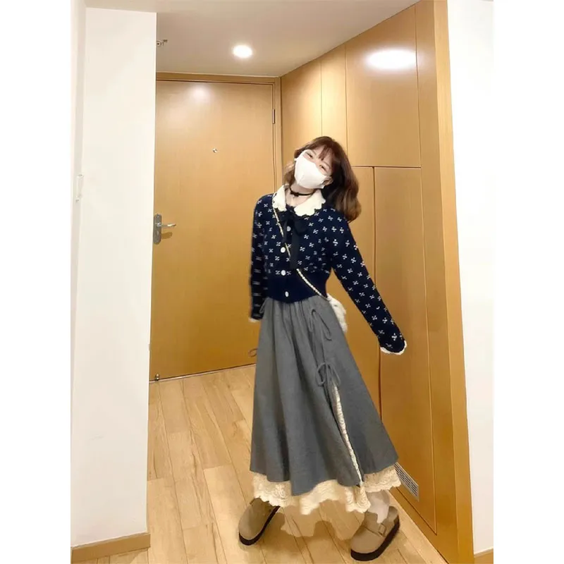 PUREIDOL Two Piece Skirt Sets Women's-5