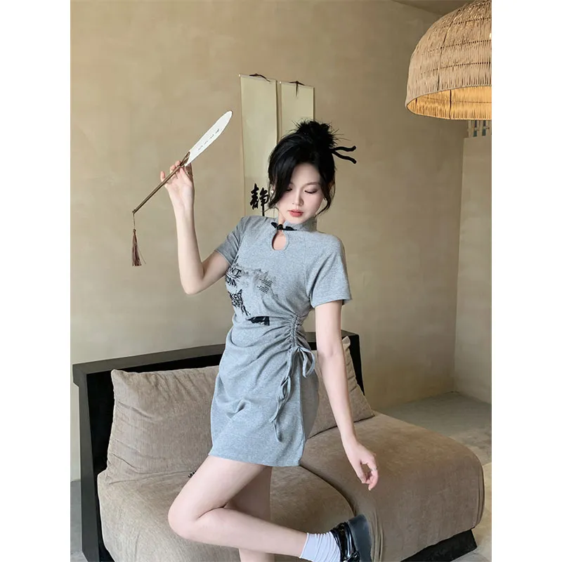 PUREIDOL Short Sleeved Dress Women's-3