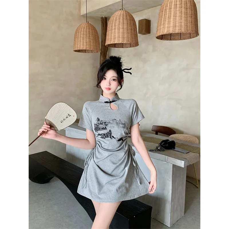 PUREIDOL Short Sleeved Dress Women's-5