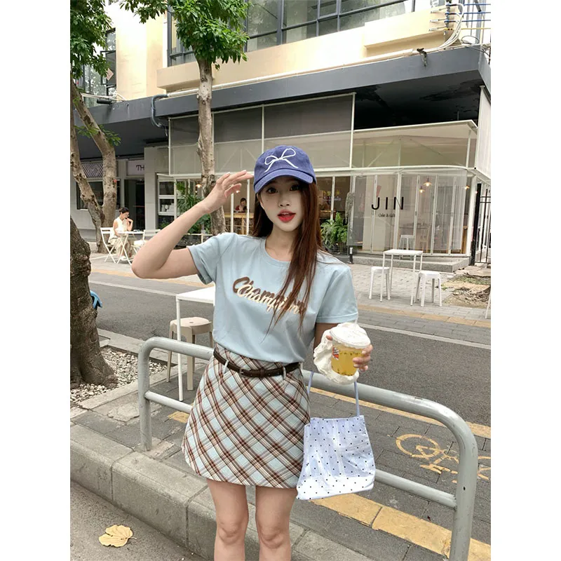 PUREIDOL Two Piece Skirt Sets Women's-4
