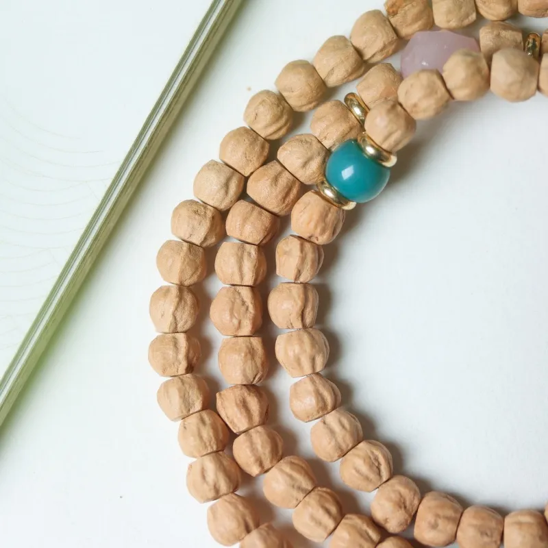 XIAOFENGCHAI Cacumen Platycladi Seeds Bracelets Unisex-4