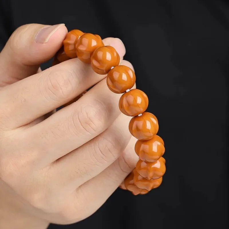 XIAOFENGCHAI Monkey Head Walnut Bracelets Unisex-7