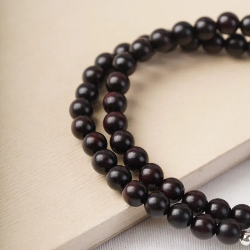 XIAOFENGCHAI Rosewood Bracelets Unisex-2