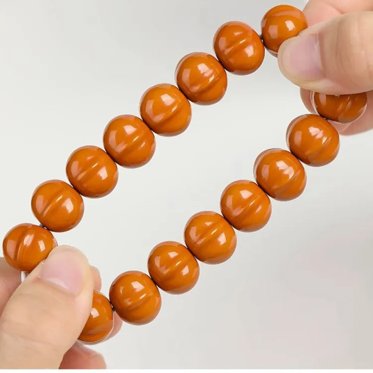 XIAOFENGCHAI Monkey Head Walnut Bracelets Unisex-3