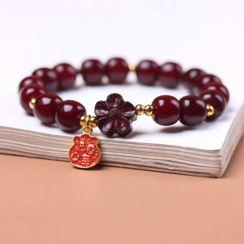 XIAOFENGCHAI White Jade Bodhi Bracelets Women's-5