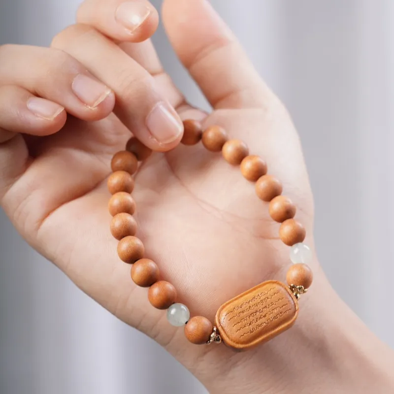 XIAOFENGCHAI Barbie Sandalwood Bracelets Unisex-4