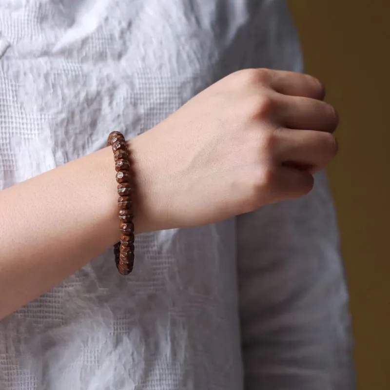 XIAOFENGCHAI Purple Gold Rat Bracelets Unisex-5