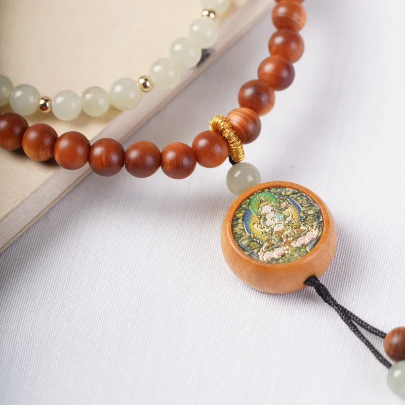 XIAOFENGCHAI Thuja Bracelets Unisex-2