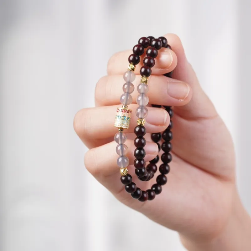 XIAOFENGCHAI Rosewood Bracelets Unisex-7