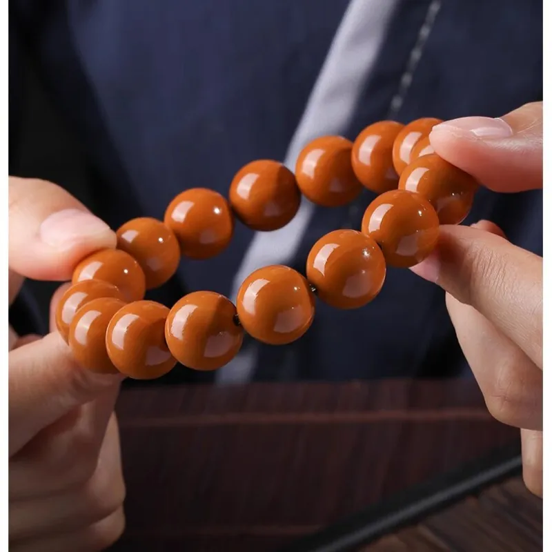 XIAOFENGCHAI Monkey Head Walnut Bracelets Unisex-7