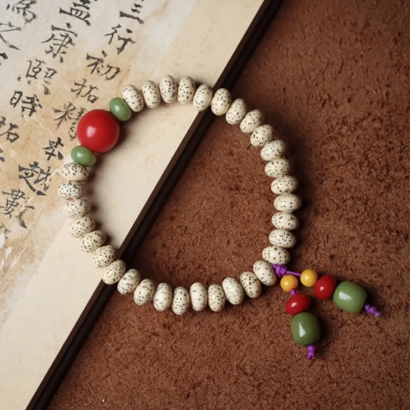 XIAOFENGCHAI Star Moon Bodhi Seeds Bracelets Unisex-1