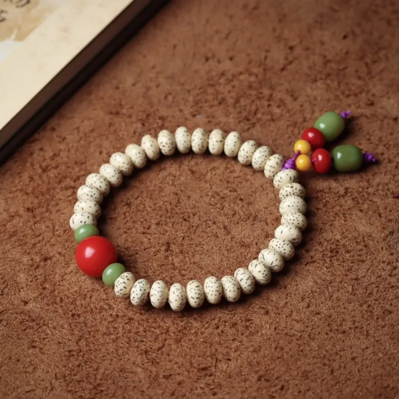 XIAOFENGCHAI Star Moon Bodhi Seeds Bracelets Unisex-3