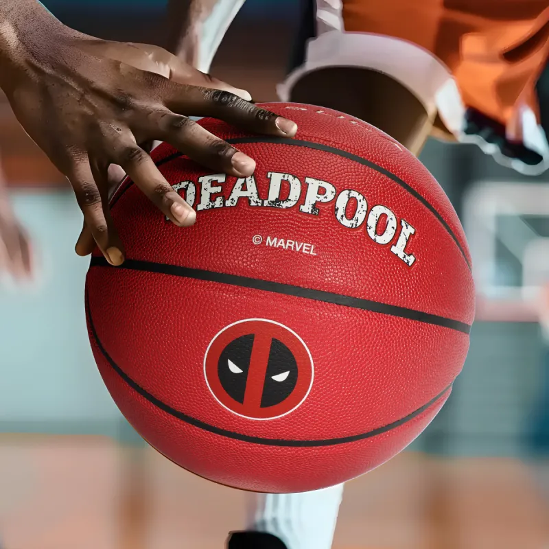 MESUCA MARVEL PU Basketball Red Size 7 Training Match Unisex-3