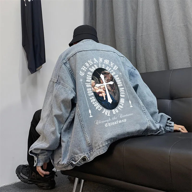 FASTFISH Denim Jackets Unisex-5