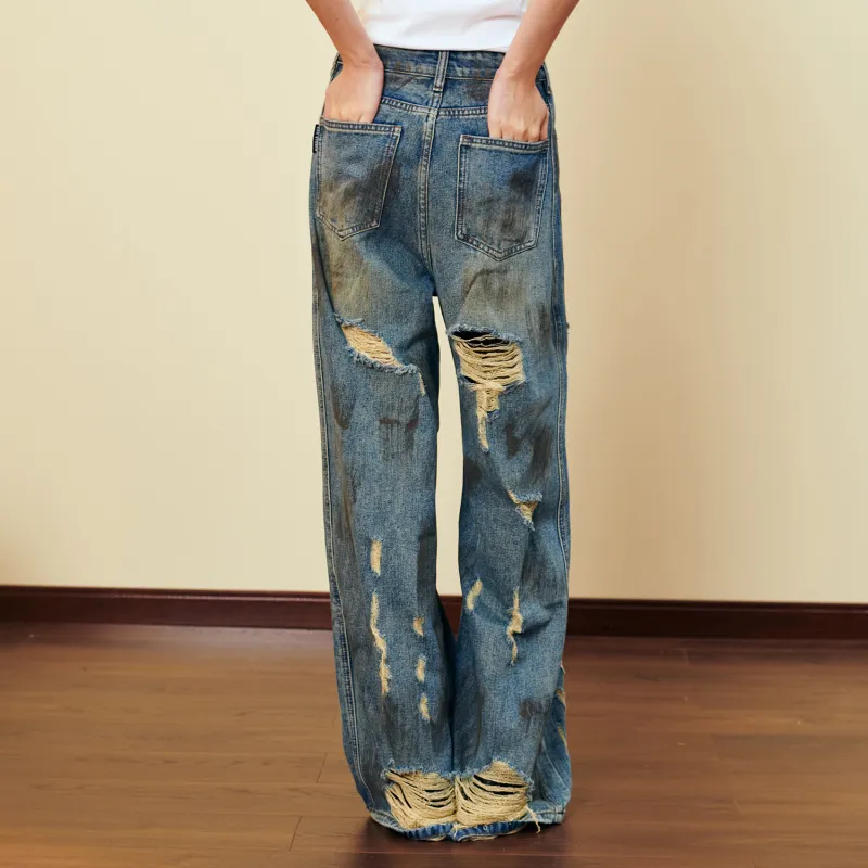 FASTFISH Jeans Unisex Blue-3