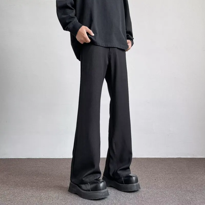 FASTFISH Suit Trouser Unisex Black-1