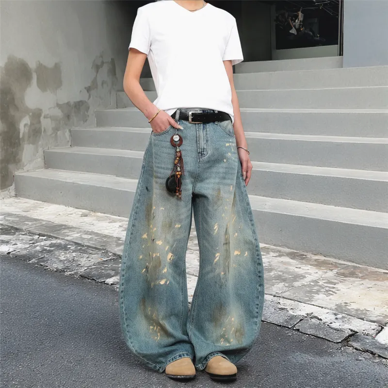 FASTFISH Jeans Unisex Blue-2