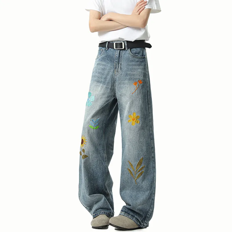 FASTFISH Jeans Unisex Blue-4