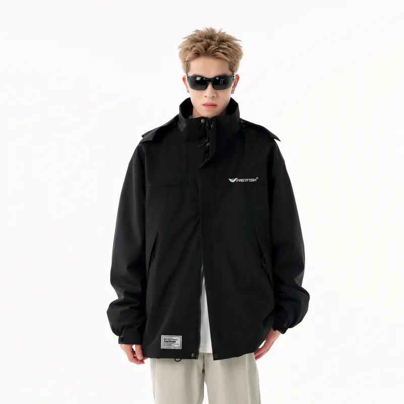 FASTFISH Waterproof And Windproof Windbreaker Jacket Unisex-6