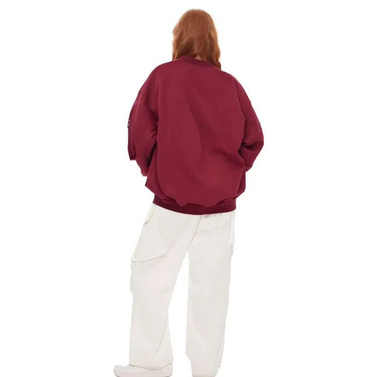 FASTFISH Jackets Coats Unisex Burgundy-2